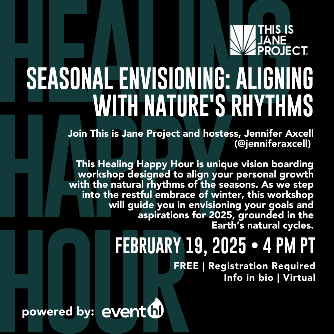 Healing Happy Hour Presents Seasonal Envisioning: Aligning with Nature’s Rhythms 02.19.25