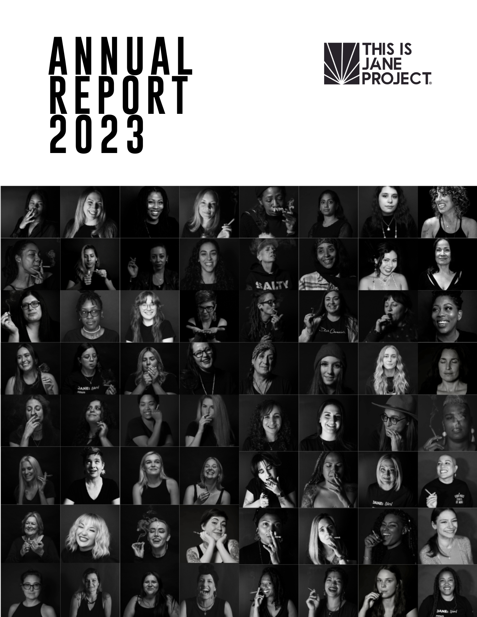 This is Jane Project 2023 Annual Report from the Executive Director.