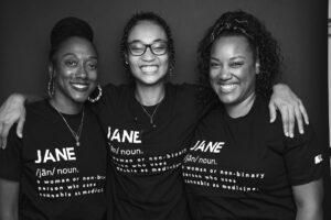 Group of Janes in Jane shirts